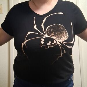 XL Black Spider Tee